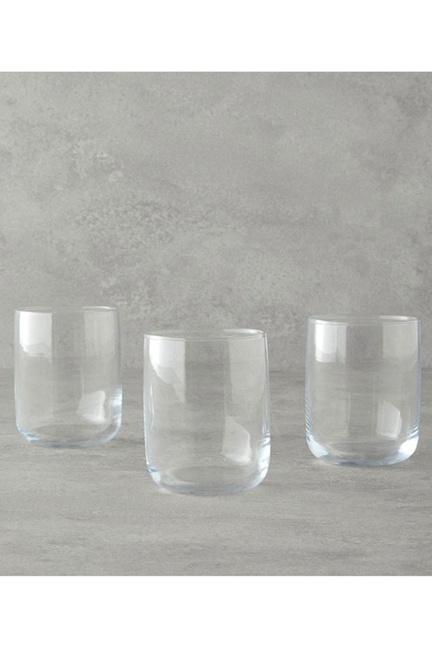 Sare Glass Soft Drink Cup with Zlue 270 ml