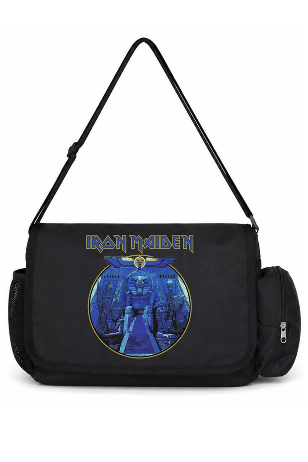 Iron Maiden Rock Metal Music Band Printed Unisex School, Sports, Office Multi-Purpose Messenger Bag