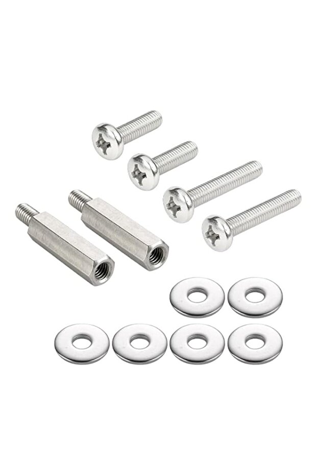 TV Mount Screw Kit, Wall Bracket Adapter Bolt Set for LCD LED TV - Secure Fixing Hardware