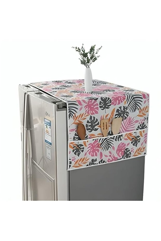 OVA Refrigerator Cover – Dustproof Protective Fridge Cover, Foldable Design