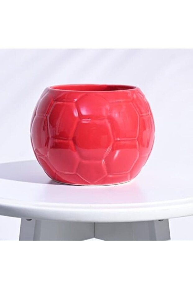 UGAOO Football Ceramic Pot (Red)
