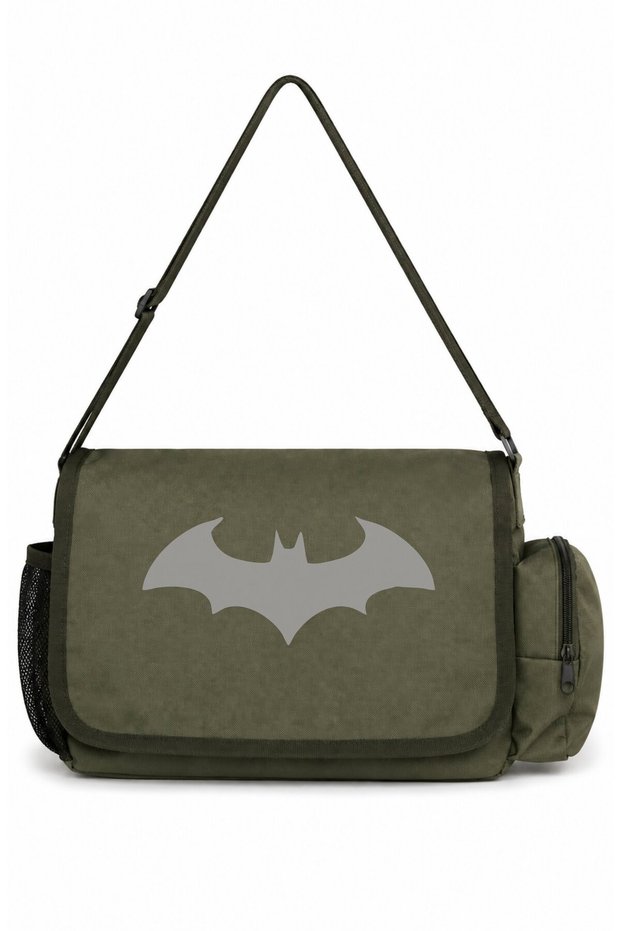 Batman Movie Hero Printed Unisex School, Sports, Office Multi-Purpose Messenger Bag