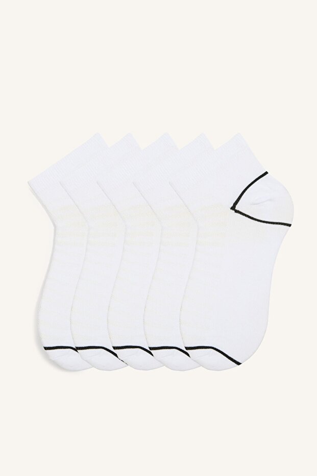 Men's 5-Piece Booties Socks I6297Axns