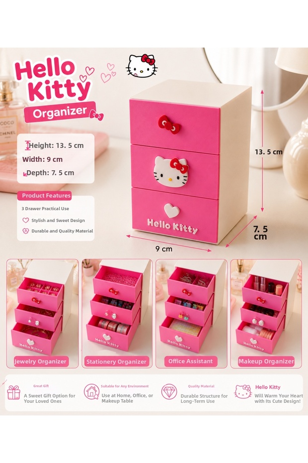 Hello Kitty Multi-Purpose Organizer