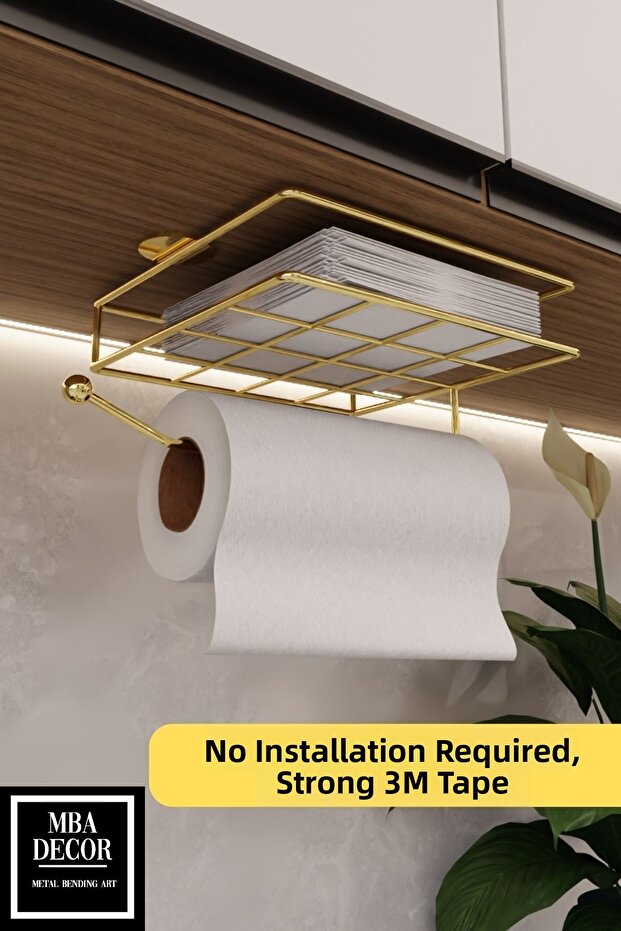 Modern and Ergonomic Napkin Holder, Easy Installation, Stylish Kitchen Design