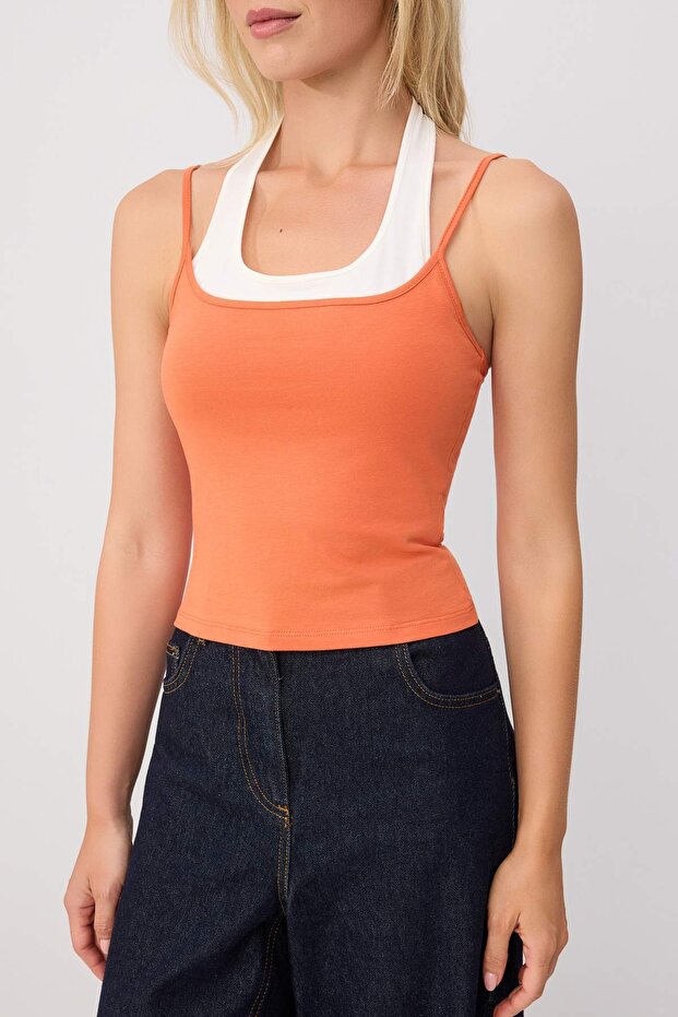 Tarçın Örme Bluz TWOSS26BZ00961 - 3