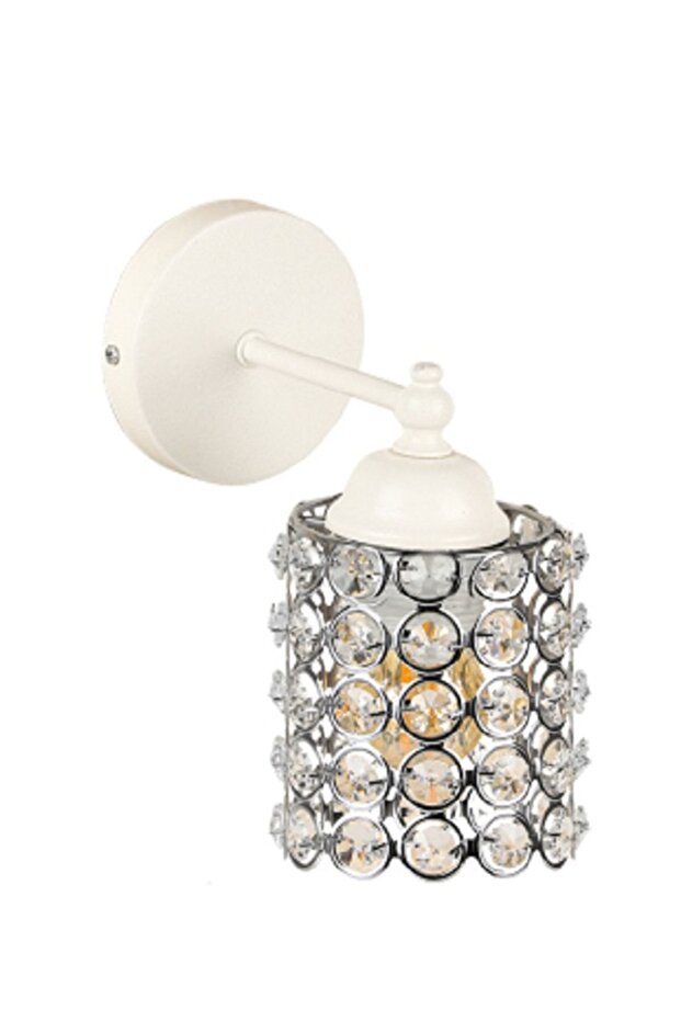 Crystal Sconce White - 1