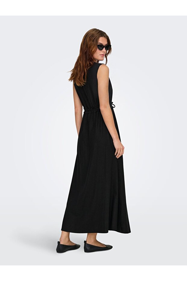 Kleid ONLGOA Leinen Langes Kleid - 4
