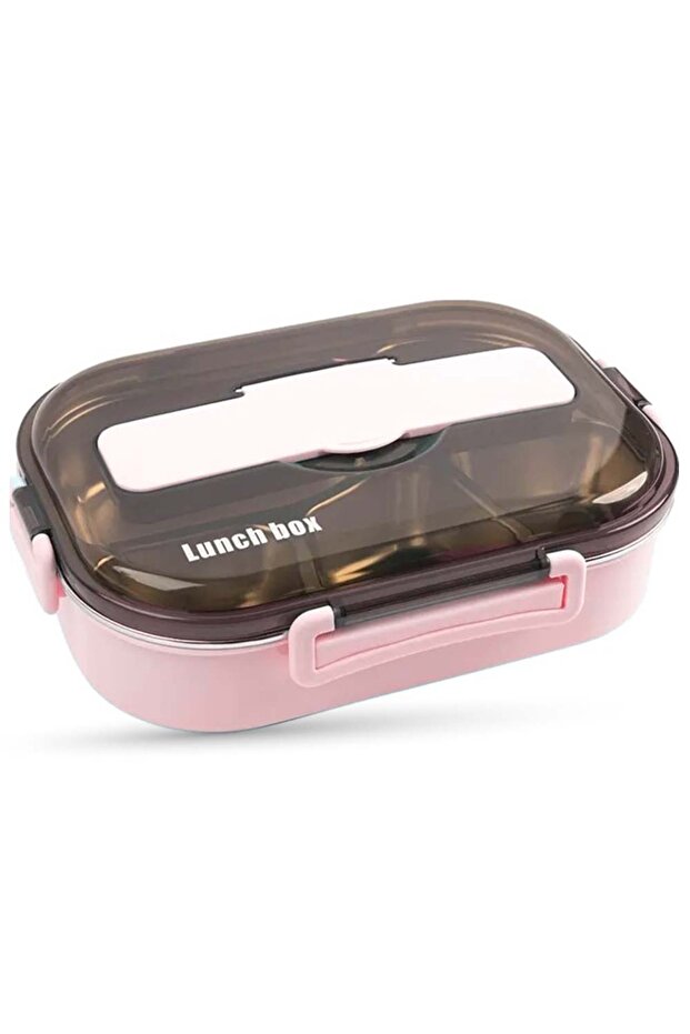 Kids Oval Lunch Box - Pink