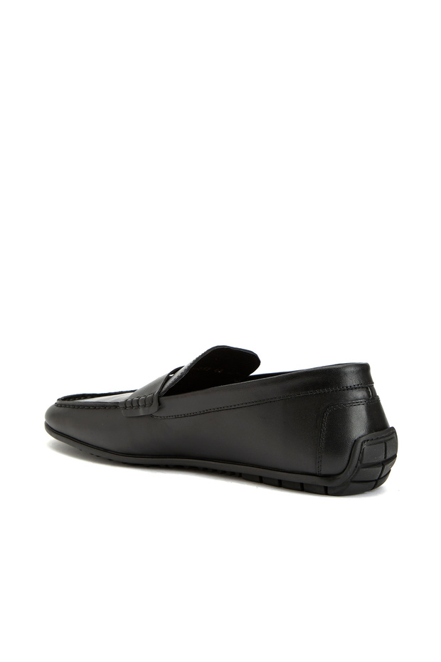 Siyah Erkek Deri Loafer - 3