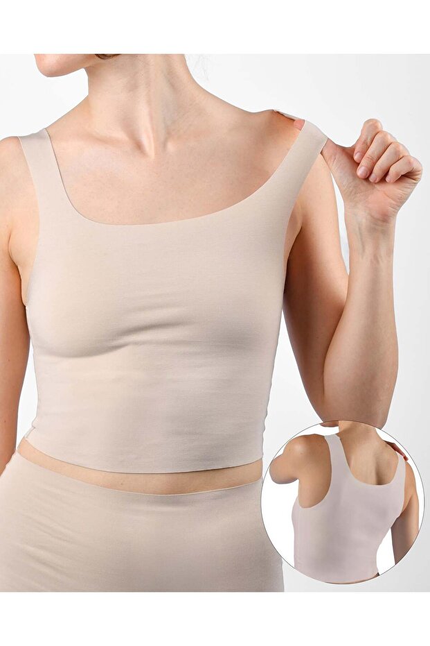 Seamless Invisible Pima Cotton Crop Skin
