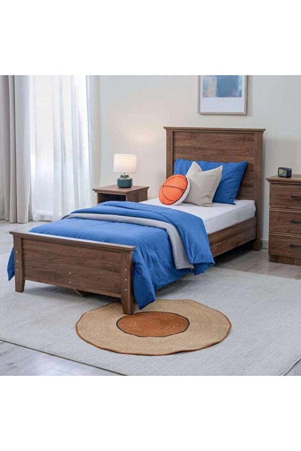 Malathi Kids Bed 90x200 Cm Brown