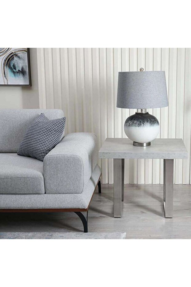 Boska End Table - Grey Silver