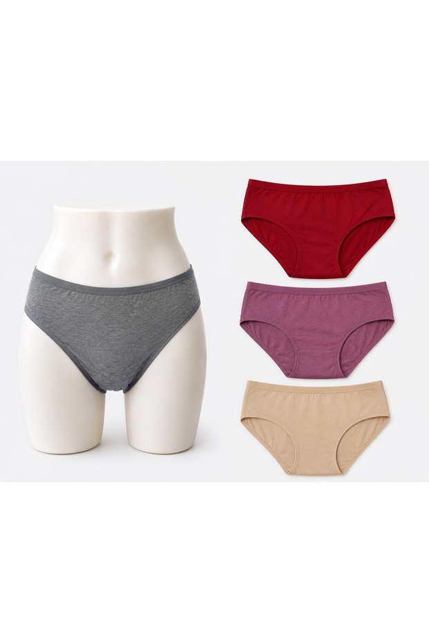 Bamboo Bato Breathable Fabric 4-Piece Women's Panties