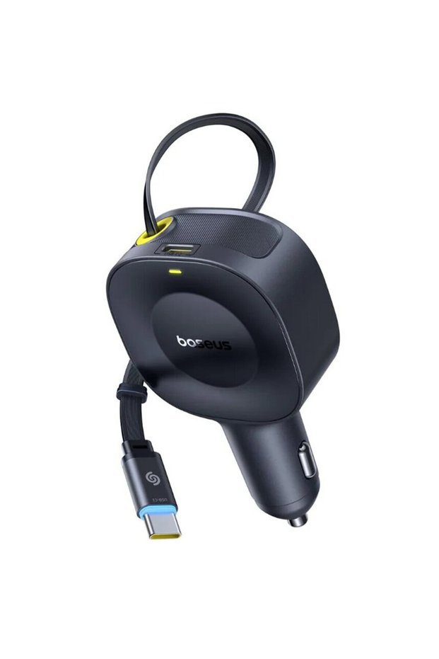 Cablu USB-C inclus 2x Type-C 30W Negru