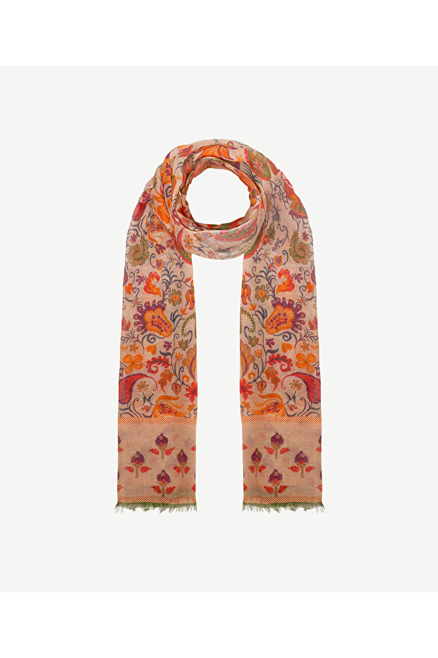 Mixed Pattern Shawl - 1