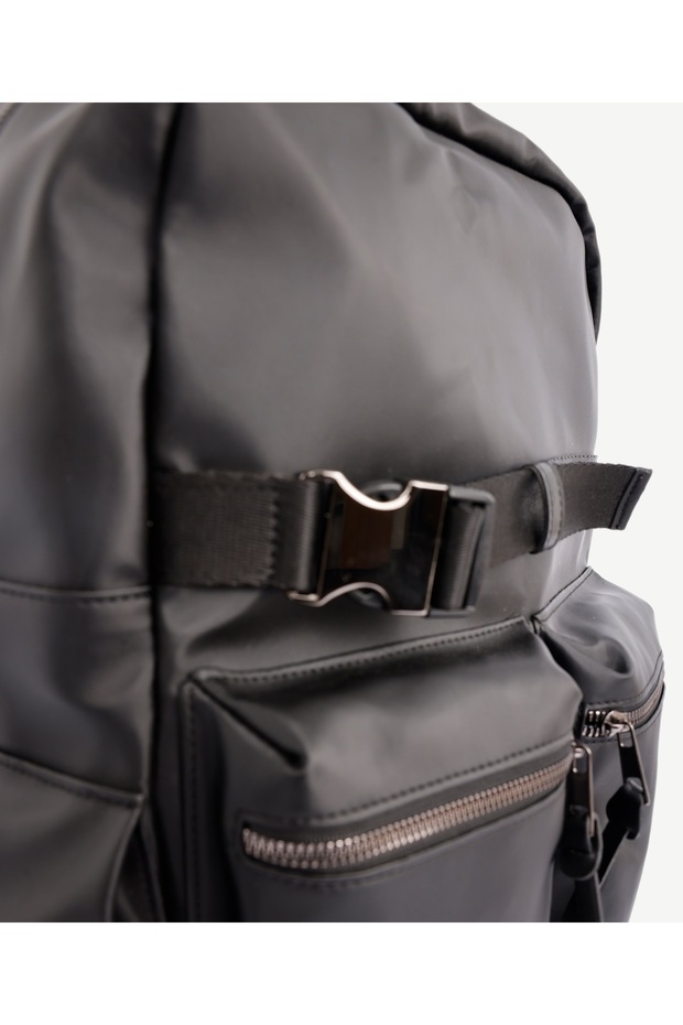 Waterproof Fabric Backpack - 4