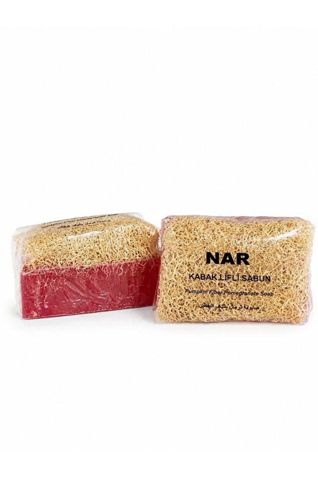 Pomegranate fiber soap - 100g