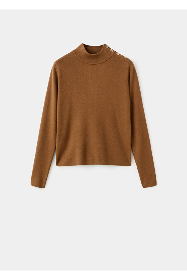 Perkins Collar Button Sweater - 3
