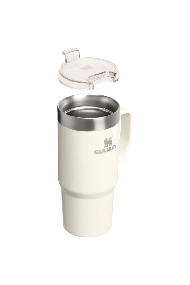 Günlük Kullanım İçin Suburban Kupa Bardak 0.47L / 16oz Krem Rengi Parlak - 2