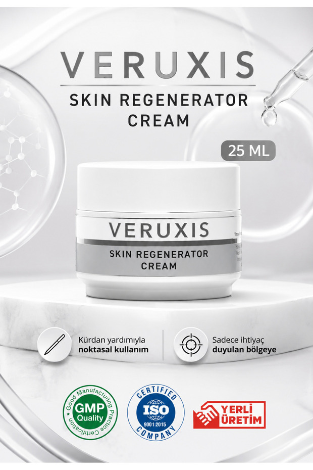 Veruxis Skin Regenerator 25 ml Cosmetic Care Cream for Warts/Meat Moles/Corns
