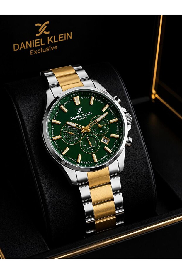 Men's Wristwatch with Steel Strap with 2 Years Warranty for Groom and Suit Vs.Blkt.1065