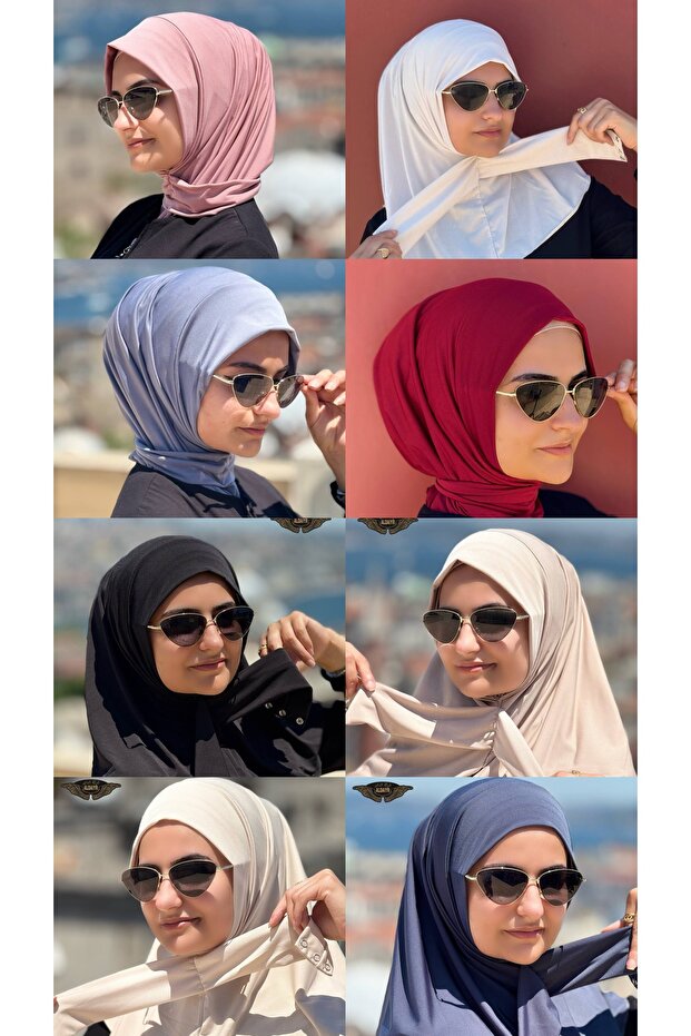 غطاء رأس بثمانية مشابك