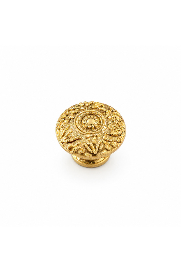 مقبض عنب زر ذهبي (2 قطعة)