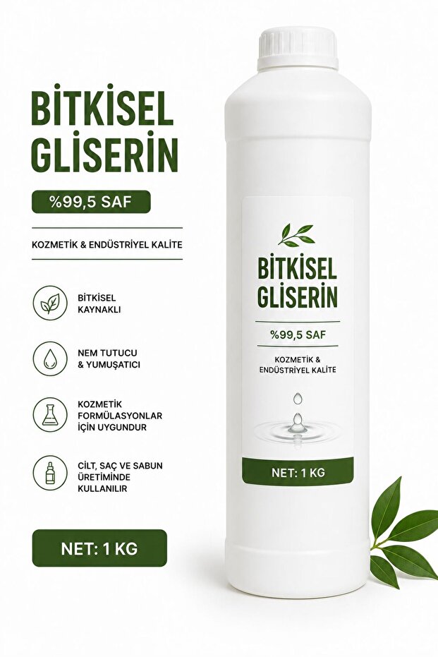 Bitkisel Gliserin 1 KG