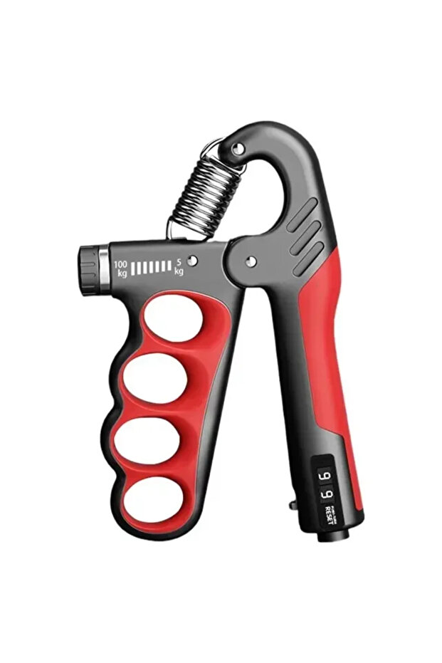 5-100Kg Red 5-165Kg Grip Strength Trainer, Hand Grip Strengthener, Adjustable Resistance Forearm Str