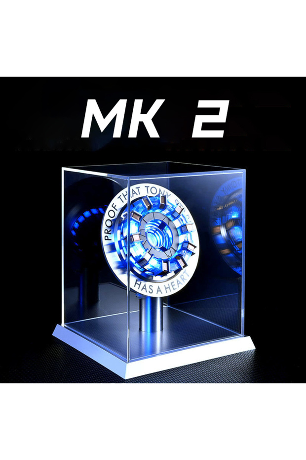 USB black Stark MK1 Metal Alloy USB LED Lamp - Voice Control, PVD Surface, 18cm, Proof Tony Stark Ha