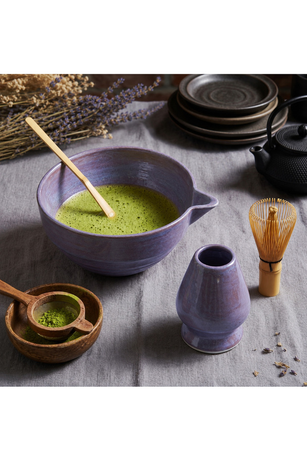 Lavender Matcha Seti