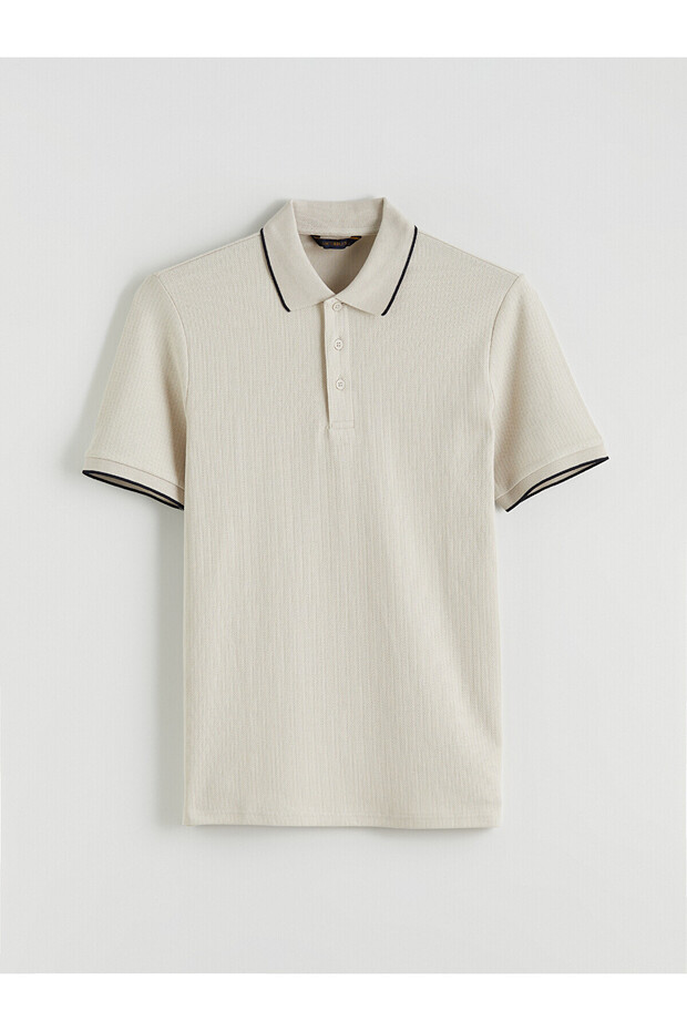 Polo Collar Men's T-Shirt (S6)