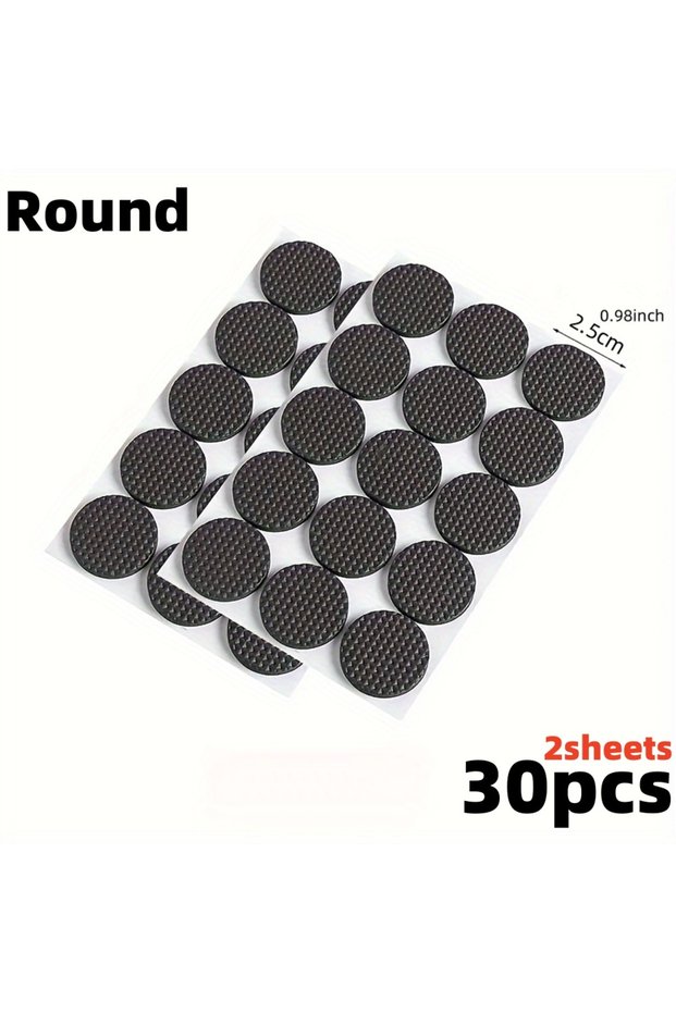 4mm M Round 30pcs 12/180pcs Seat Furniture Silent Pads Table Chair Foot Protection Multi-functional
