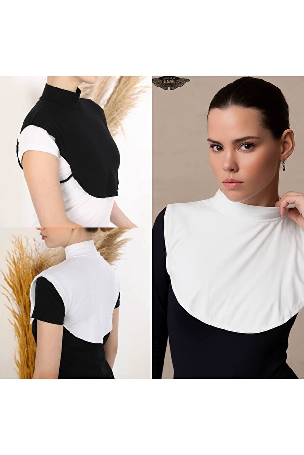 3 Pieces of Women's Neck Collars for Hijab