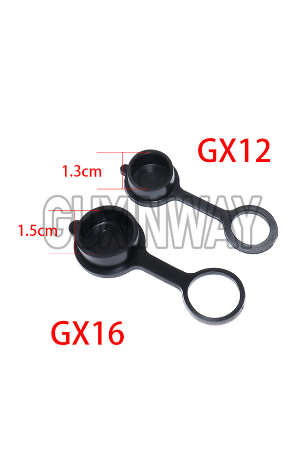 غطاء غبار GX12 (5 قطع) مقبس دائري للطيران GX12 GX16 غطاء غبار مقاوم للماء كابل لحام