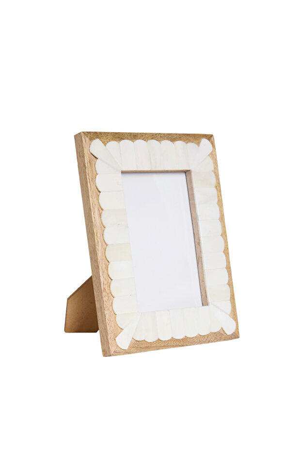 Bone Mango Tree Rectangular Frame (17X22 cm) - 2