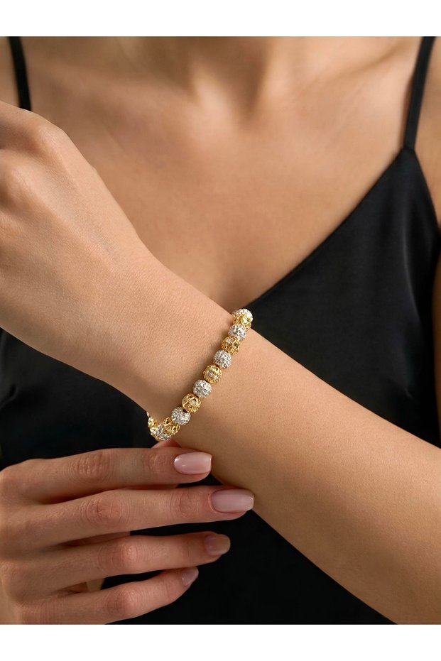 Glow Series - Women's Zircon Stone Sphere Bead Bracelet