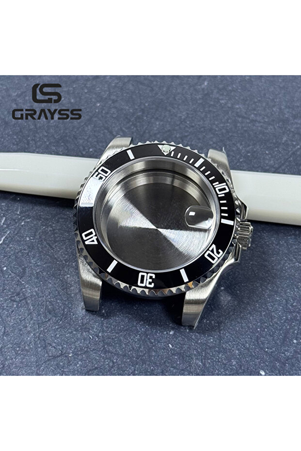 black1 B1 Blak Bezel 40mm Diver Waterproof For SUB NH34 NH35 NH36 Movement Sapphire Glass Watch Case