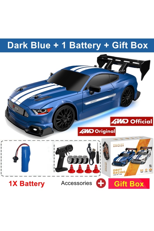 GTRPRO DK BLU 1B Box Oike 4WD RC Drift Car Remote Control 4x4 Racing RTR 2.4G Radio Truck Vehicle Mo