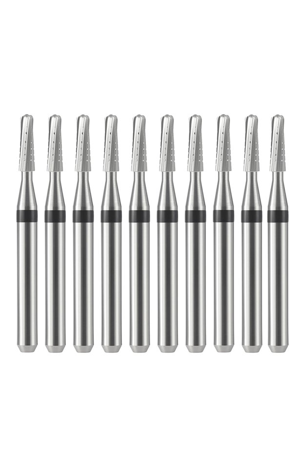 FG1957 10pcs/pack FG1957 FG1958 Dental Tungsten Carbide Bur Metal Cutting FG 1.6mm For High Speed Ha