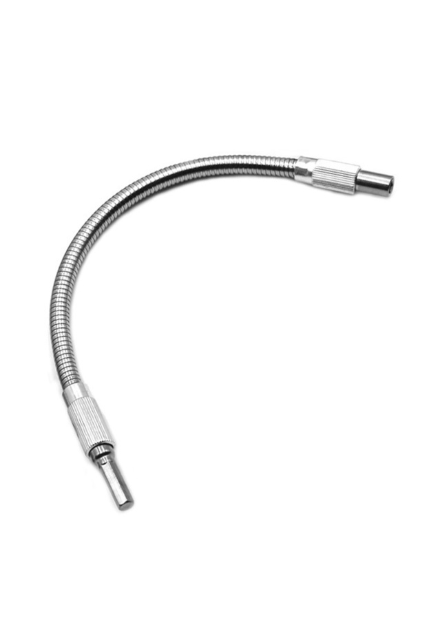 200mm 1/4" Hex Shank Flexible Shaft Drill Bit Holder Metal Flexible Shaft Directional Screwdriver...