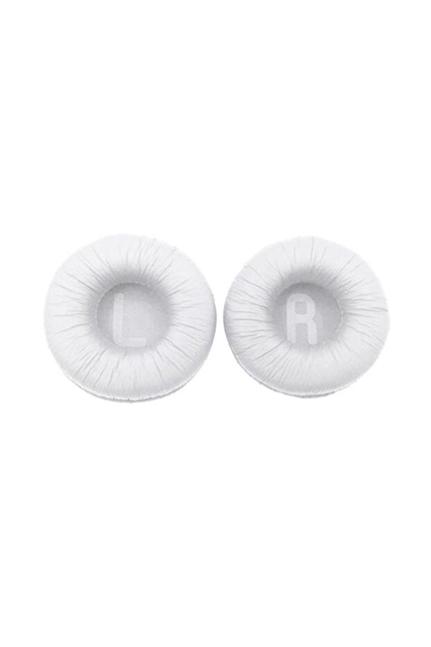 White Leather Ear Pads For JBL T450 T500BT Tune600BTNC Black Foam Pad 7cm Headphone Sponge Covers Ea