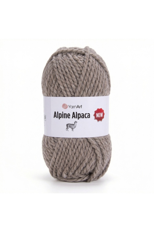ALPINE ALPACA NEW - حبل محبوك يدويًا - 1432