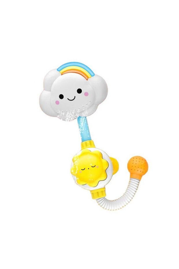 WHITE Kids Bath Toys Water Game for Kids Clouds Model Faucet Shower Water Spray Kids Toy Splashes Ba