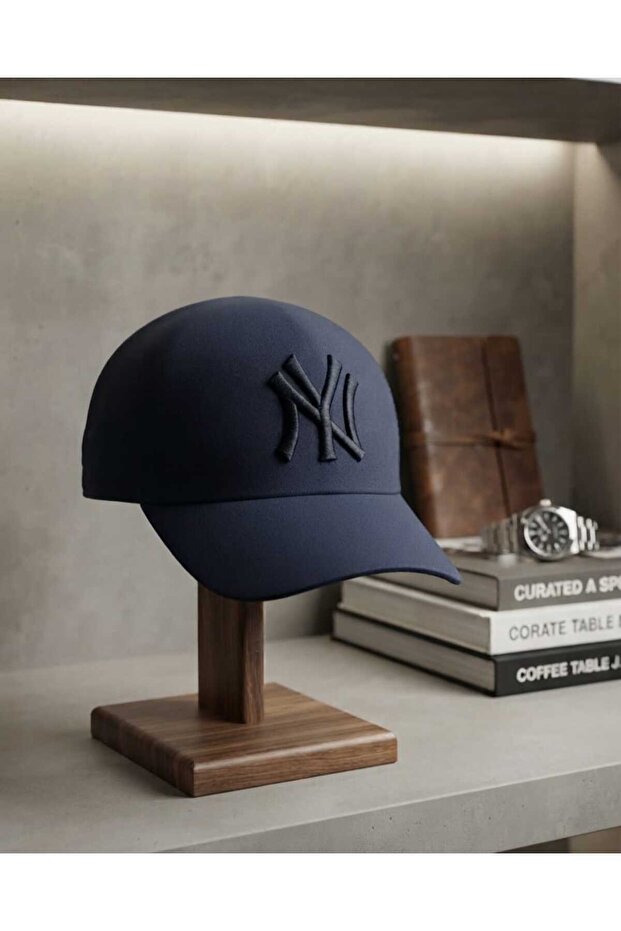 Navy Blue Unisex Gabardine Fabric Women's Hat Men's Hat Summer Hat