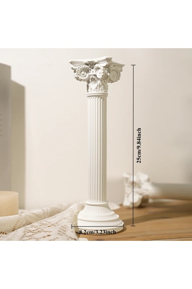 Roman Pillar Roman Pillar Greek Temple Ruins Ornaments Classic Column Architectural Statue Sculpture