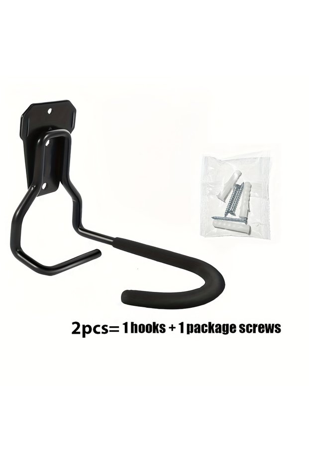 black Bike Stands Wall Mount Bicycle Stand Holder Mountain Bike Rack Stands Hanger Hook Storage Bicy