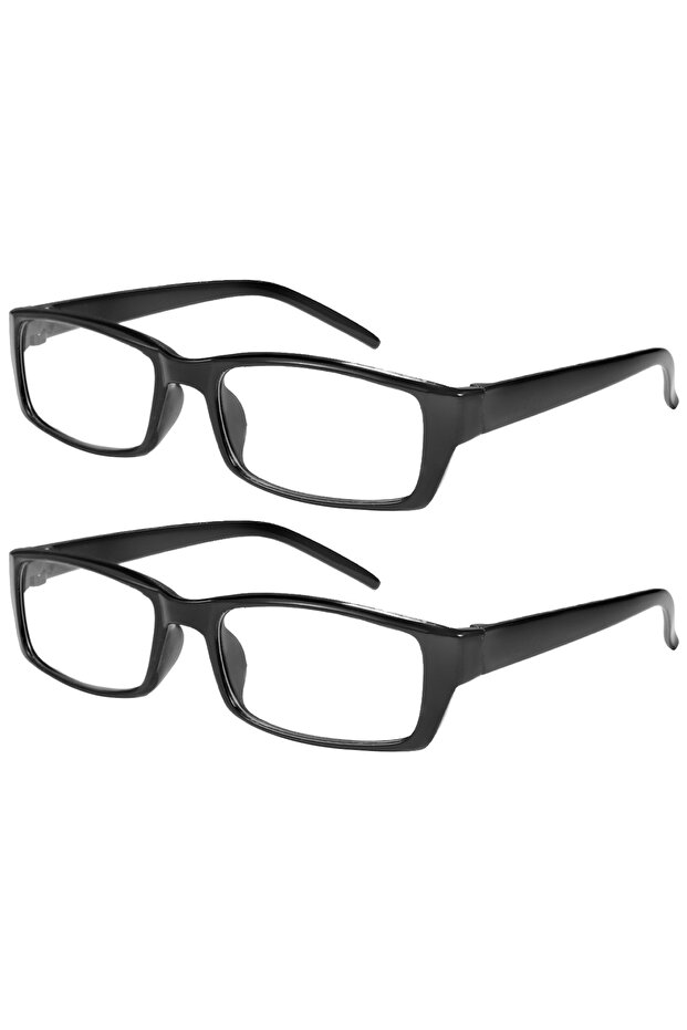 2L1F 2 Pack Smart Automatic Zoom Reading Glasses Anti Blue Ray Eyeglasses Autofocus Power Near Far C