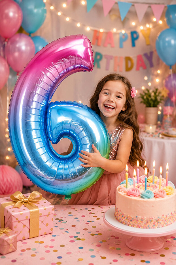 Foil Balloon Figure 40 Inc Colorful 1 Meter Balloon